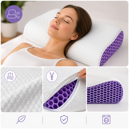 Oreiller Ergonomique Premium Cervical en TPE