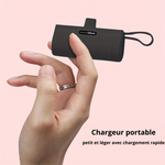 Charger l&#39;image dans la galerie, Chargez votre téléphone en toute simplicité avec notre minichargeur portable  !
